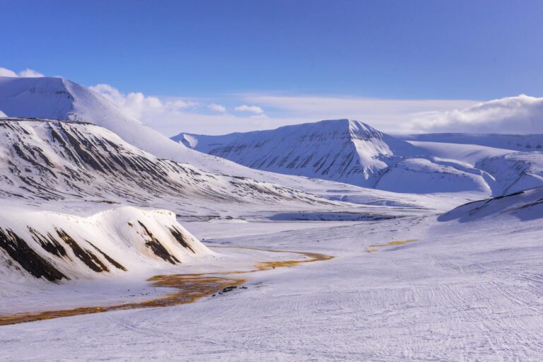 spitsbergen zimą