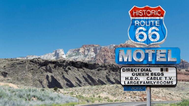 Route 66 wyjazd