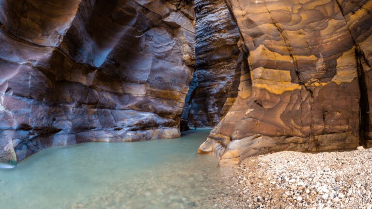 canyoning wadi mujib